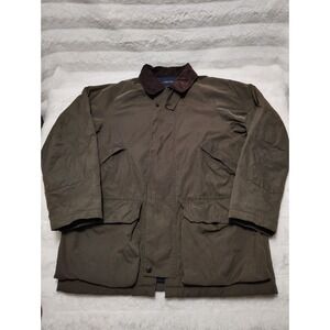 Vintage Nautica Jacket Mens Sz S Oversized, Collar Pockets Bomber Sailing Coat